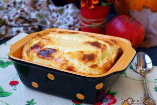 Диетическая творожная запеканка
