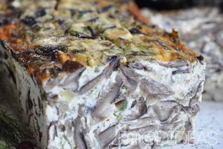 Грибная запеканка