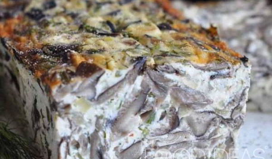 Рецепт грибная запеканка