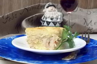 Картофельная запеканка с курицей и сыром