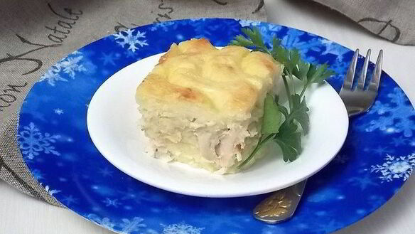 ШАГ 5. картофельная запеканка с курицей и сыром