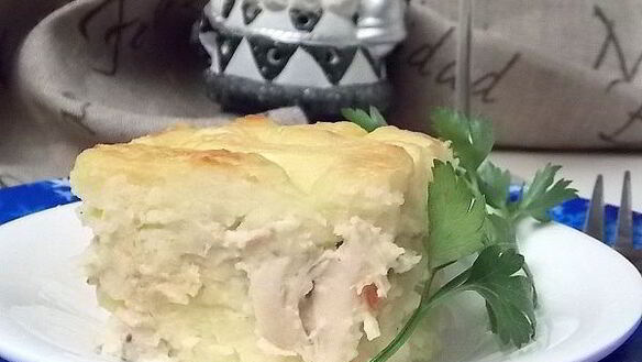 ШАГ 6. картофельная запеканка с курицей и сыром