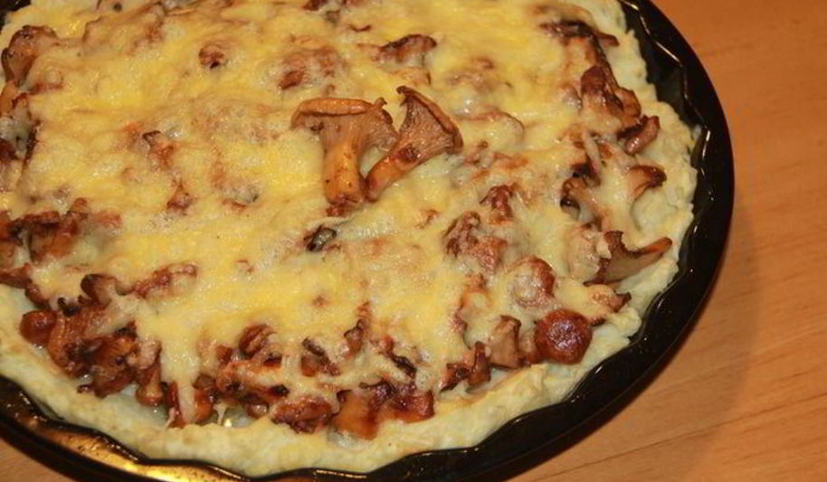 Рецепт картофельная запеканка с лисичками