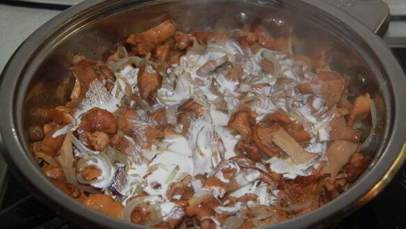 ШАГ 6. картофельная запеканка с лисичками