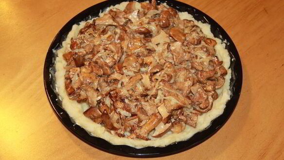 ШАГ 9. картофельная запеканка с лисичками