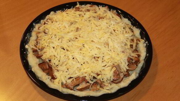 ШАГ 10. картофельная запеканка с лисичками