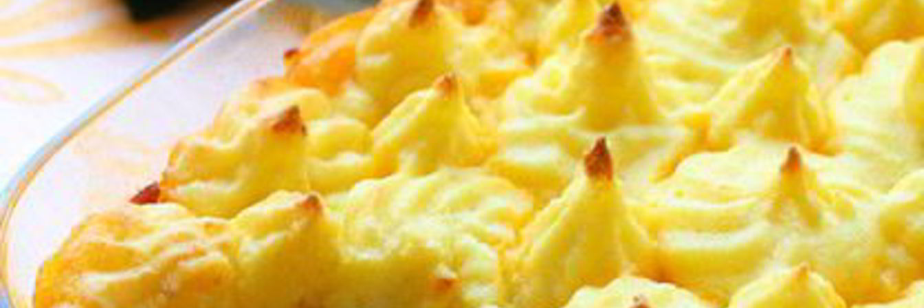 Картофельная запеканка с зимними овощами