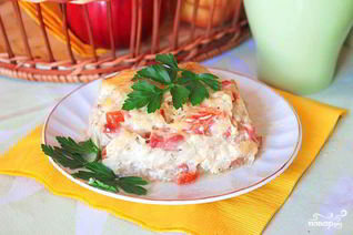 Картофельная запеканка в мультиварке Редмонд