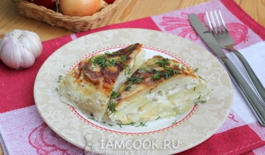 Рецепт картофельная запеканка в мультиварке