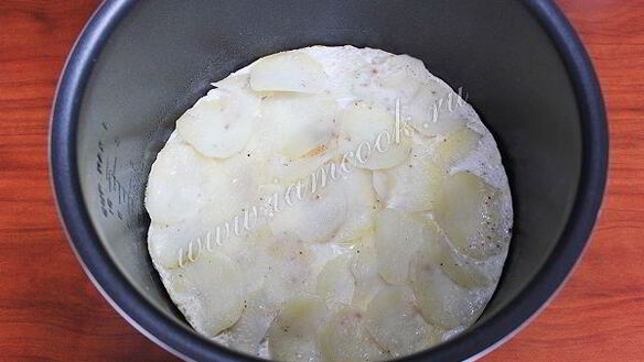 ШАГ 7. картофельная запеканка в мультиварке