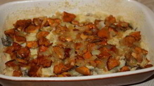 ШАГ 7. картофельно-грибная запеканка