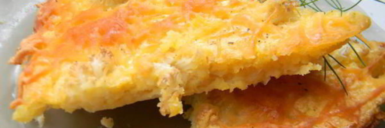 Кукурузная запеканка с цветной капустой