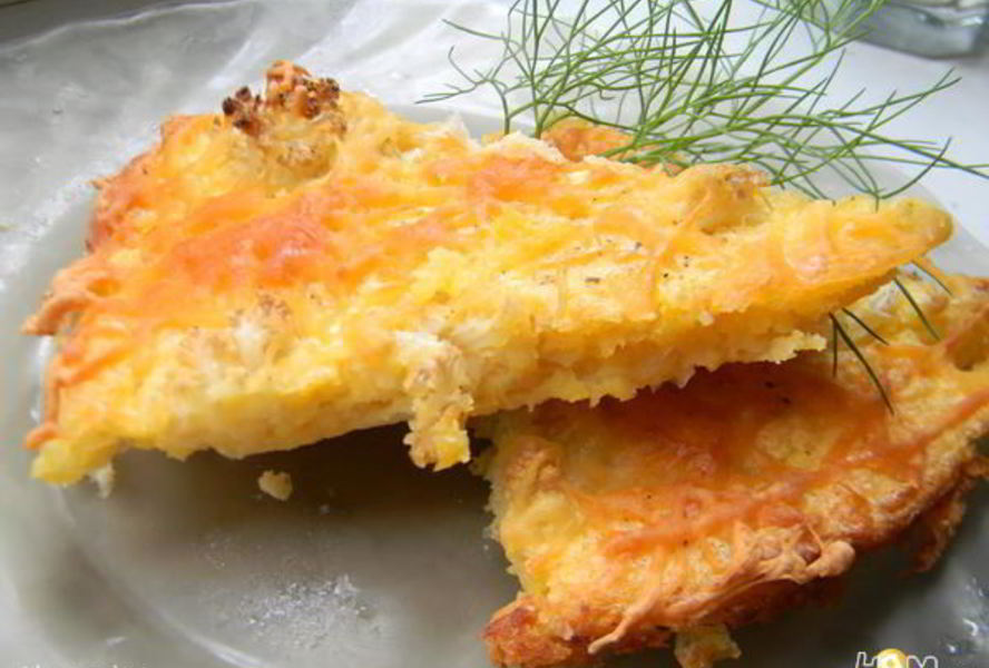 Кукурузная запеканка с цветной капустой