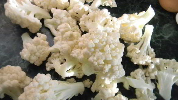 ШАГ 2. кукурузная запеканка с цветной капустой