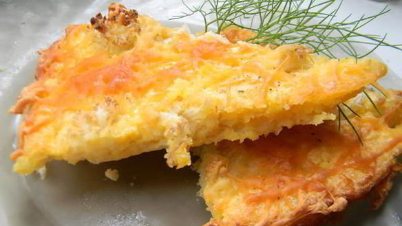 ШАГ 6. кукурузная запеканка с цветной капустой