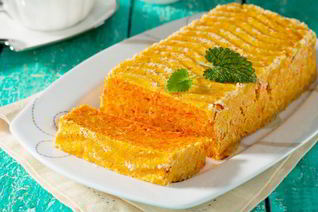 Морковная запеканка