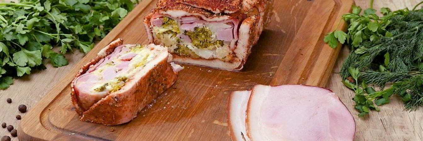 Мясная запеканка с брокколи