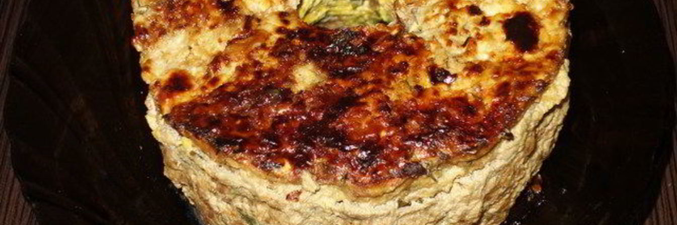 Мясная запеканка с начинкой