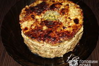 Мясная запеканка с начинкой