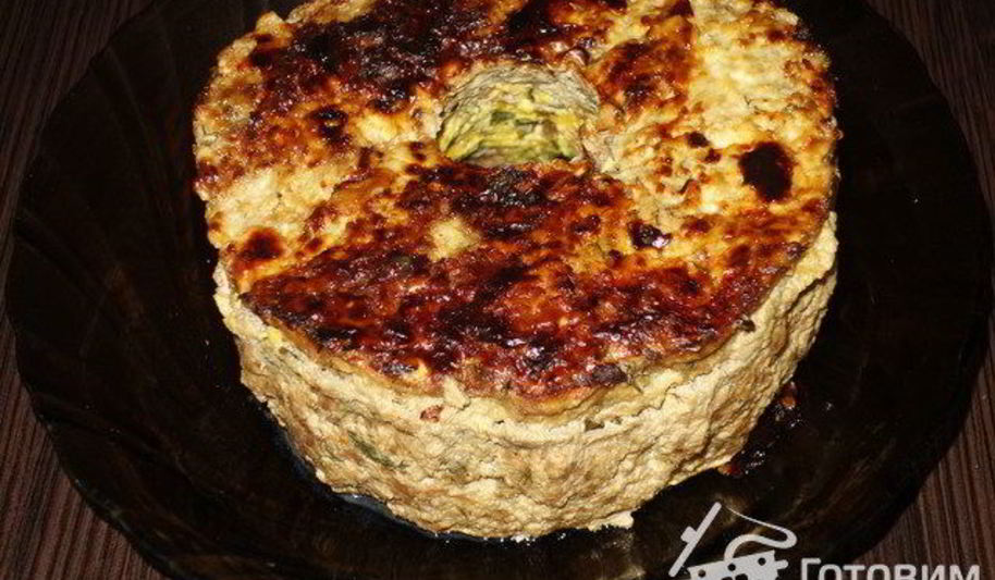 Рецепт мясная запеканка с начинкой