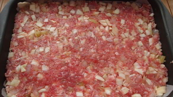 ШАГ 8. мясная запеканка с овощами