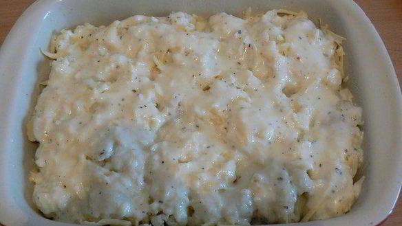 ШАГ 5. мясная запеканка с цветной капустой