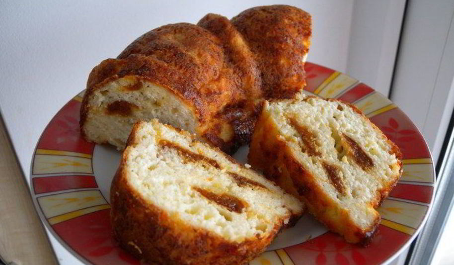 Рецепт несладкая творожная запеканка с курагой