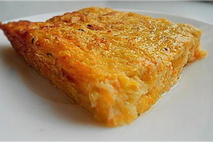 Нежная картофельная запеканка с тыквой