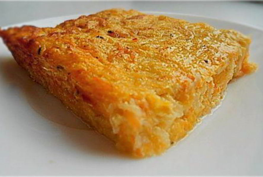 Нежная картофельная запеканка с тыквой