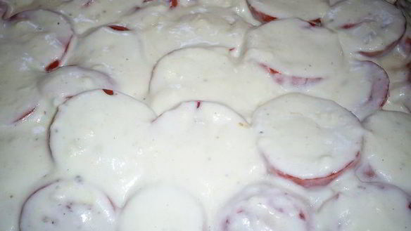 ШАГ 6. овощная запеканка под сырным соусом