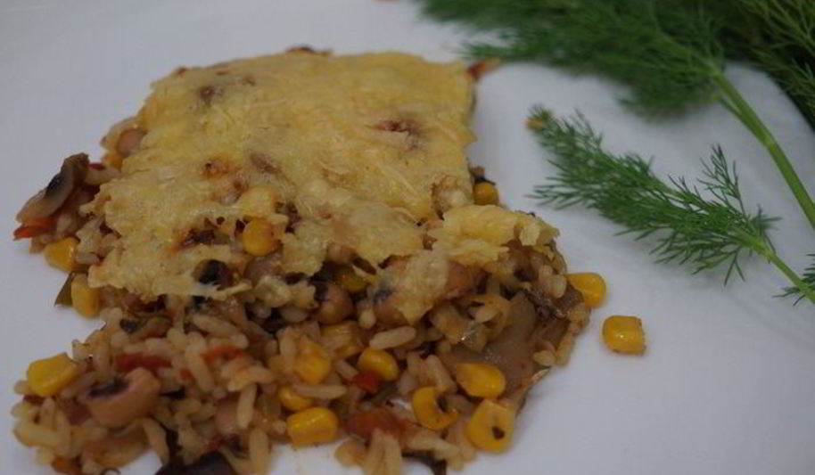 Рецепт овощная запеканка с сальсой