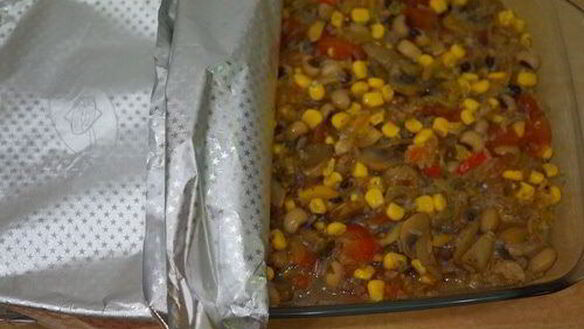 ШАГ 3. овощная запеканка с сальсой