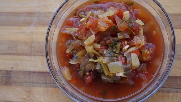 ШАГ 4. овощная запеканка с сальсой