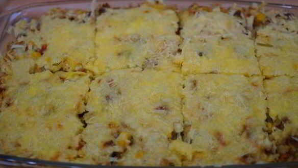 ШАГ 7. овощная запеканка с сальсой