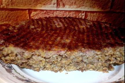 Овсяно-банановая запеканка