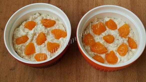 ШАГ 7. овсяно-творожная запеканка с мандаринами