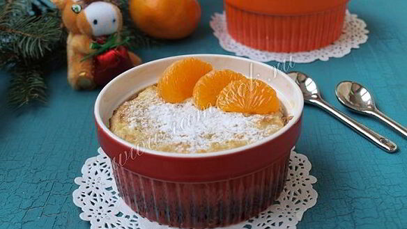 ШАГ 9. овсяно-творожная запеканка с мандаринами