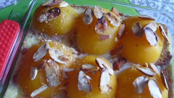 ШАГ 6. персиковая запеканка