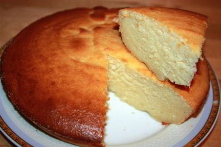 Простая ванильная запеканка