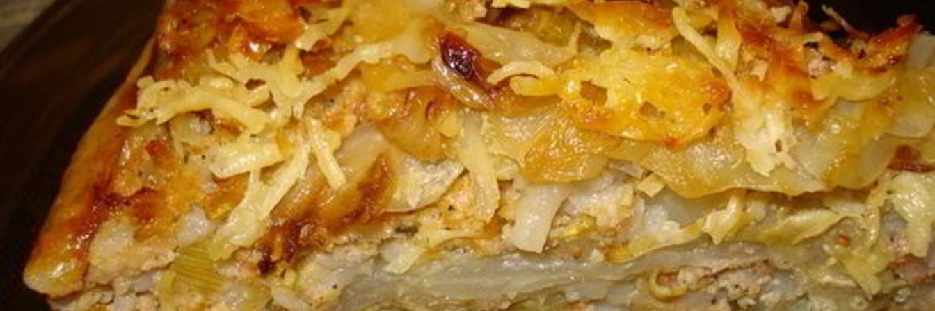 Простая запеканка из капусты со сметаной