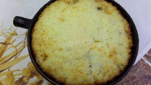 ШАГ 10. рисовая запеканка с яблоками и изюмом