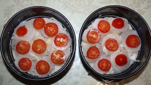 ШАГ 8. рыбная запеканка под сырной шубкой