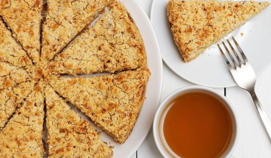 Рецепт сладкая запеканка с рисом и яблоками