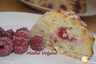 Творожная запеканка Малинка