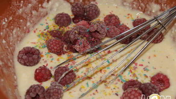 ШАГ 4. творожная запеканка малинка