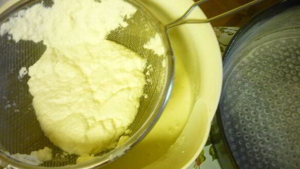 ШАГ 4. творожная запеканка с фруктами и рисовой мукой