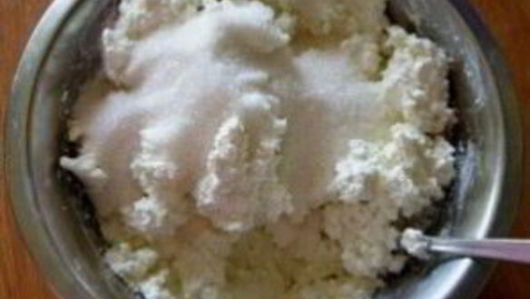 ШАГ 3. творожная запеканка с грушей