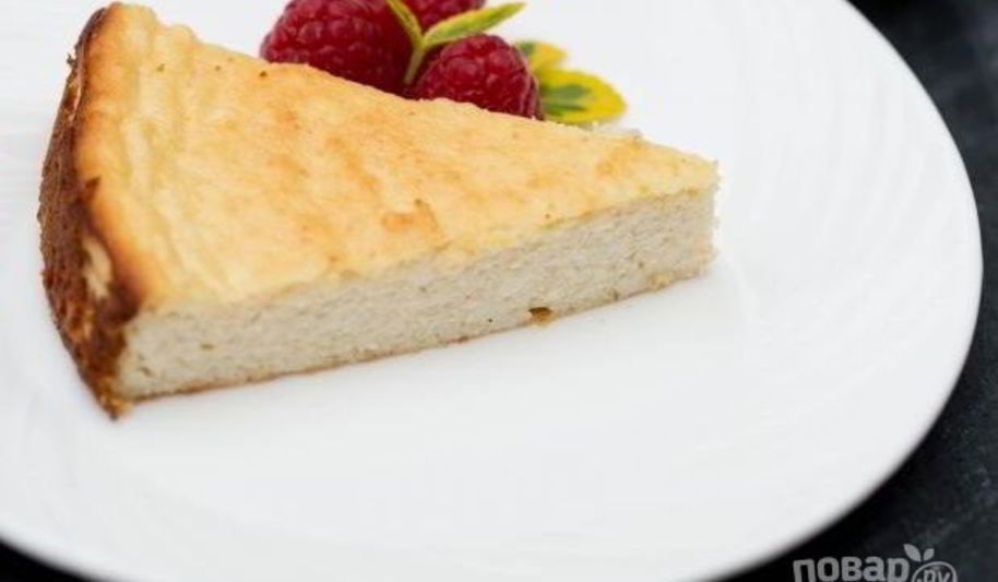 Рецепт творожная запеканка с манной крупой