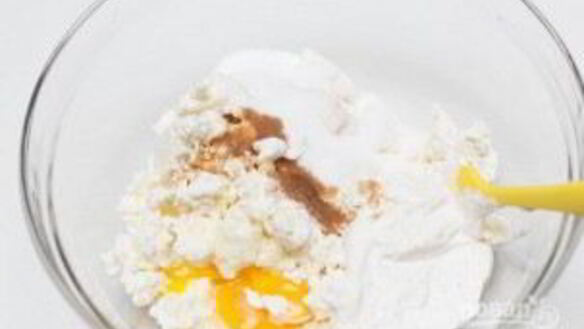 ШАГ 3. творожная запеканка с манной крупой