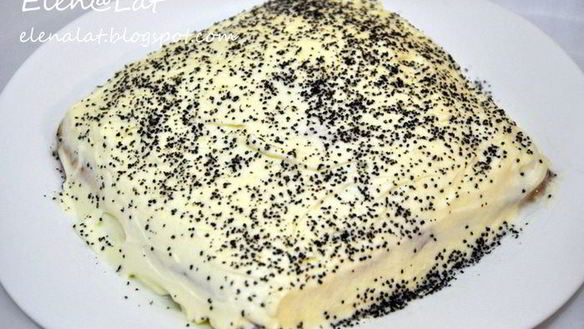 ШАГ 6. творожная запеканка с вишней и маком